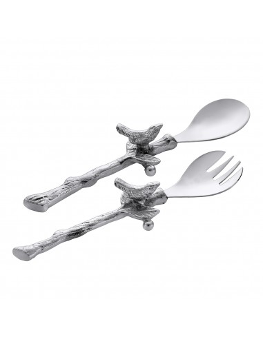 Set de 2 Cubiertos de Servir Birds