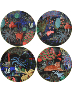 Set de 4 Platos de Postre...