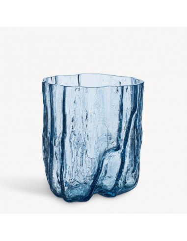 Jarrón Crackle Grande - Azul