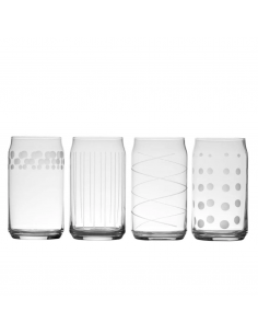 Set de 4 Vasos Seltzer Cheers