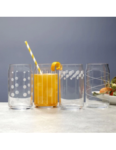 Set de 4 Vasos Seltzer Cheers 2