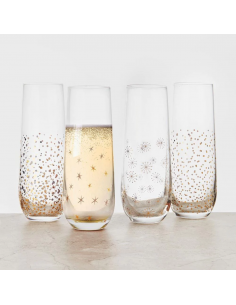 Set de 4 Vasos de Champaña... 2