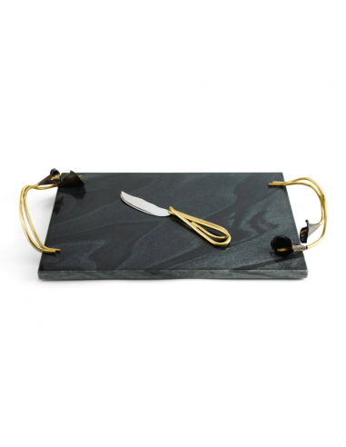 Tabla para Quesos Calla Lily Midnight