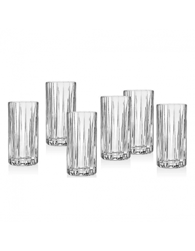 Set de 6 Vasos Highball Parallels