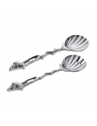 Set de 2 Cubiertos de Servir Fondo Marino