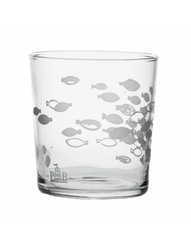 Vaso Old Fashioned Babila - Peces