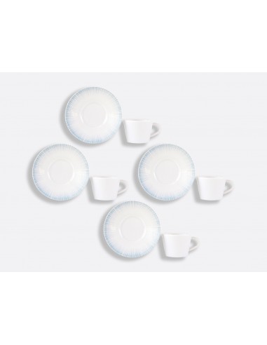 Set de 4 Tazas de Espresso Saphir Bleu