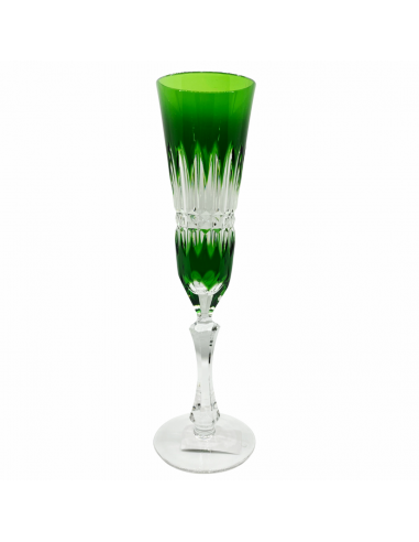 Copa de Champaña Mélodie - Verde Oscuro