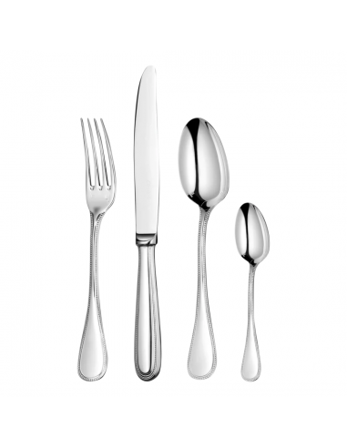 Set de 48 Cubiertos Perles - Acero