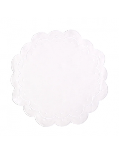 Individual Lunares - Blanco