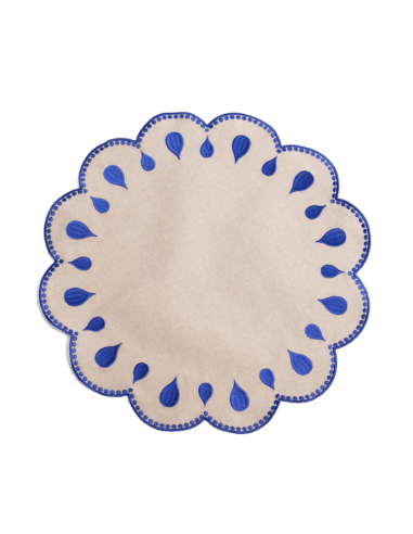 Individual de Gotas Azules