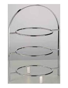 Porta Platos de Acero