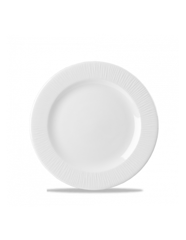 Plato de Postre Bamboo - Blanco