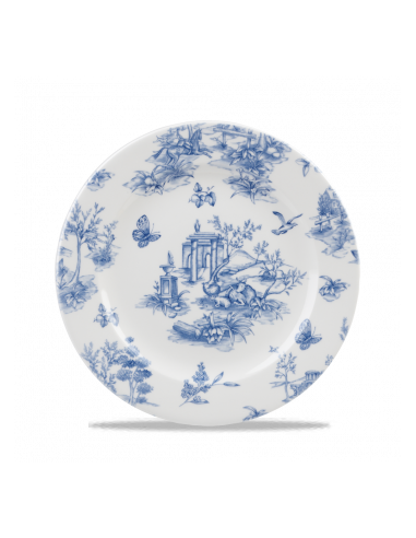 Plato de Postre Toile - Azul