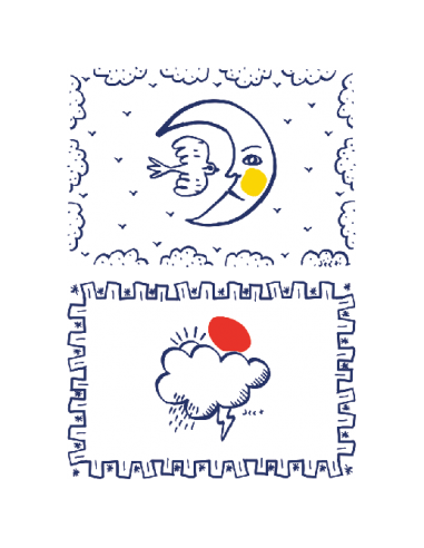 Set de 2 Individuales L'Archipel Sentimental