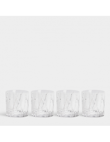 Set de 4 Vasos Old Fashioned City