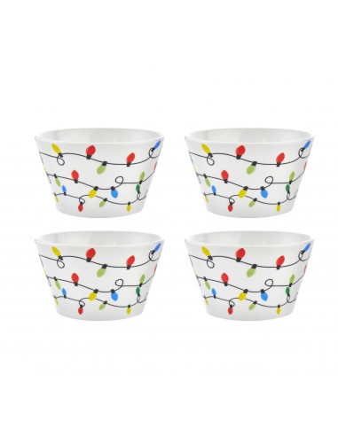 Set de 4 Bowls Mini - Merry Lights