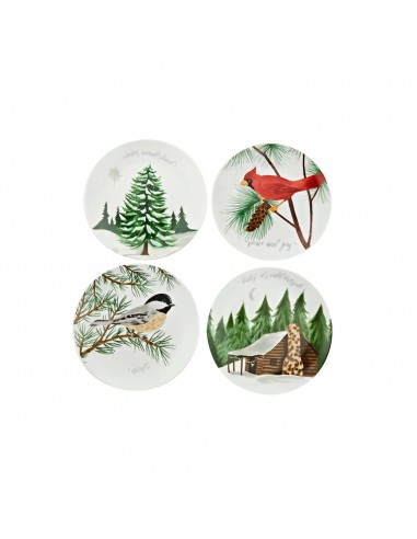 Set de 4 Platos de Pan