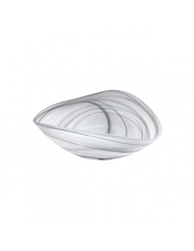 Bowl Decorativo de Albastro Negro y Blanco