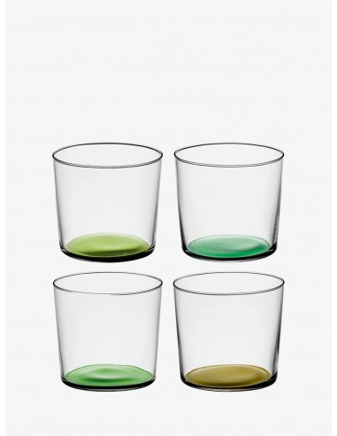 Set de 4 Vasos Cortos Coro - Lagoon