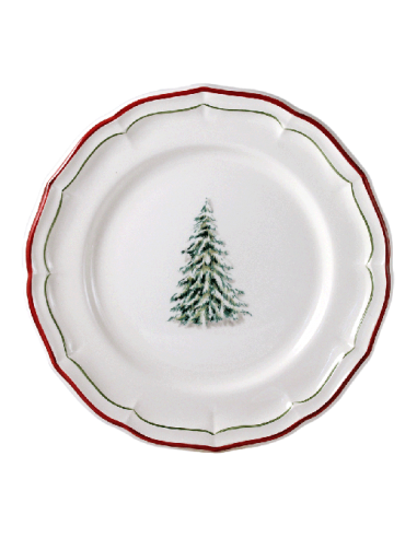 Set de 4 Platos Llanos FILET NOËL