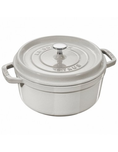 Olla La Cocotte Redonda Blanca - Pequeña