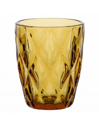Vaso Diamond - Ámbar