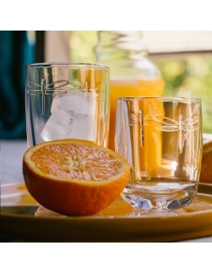 Set de 6 Vasos Libellules 2