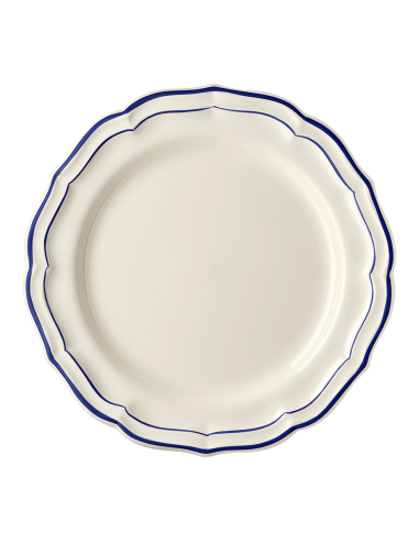 Set de 4 Platos Llanos - Filet Cobalt