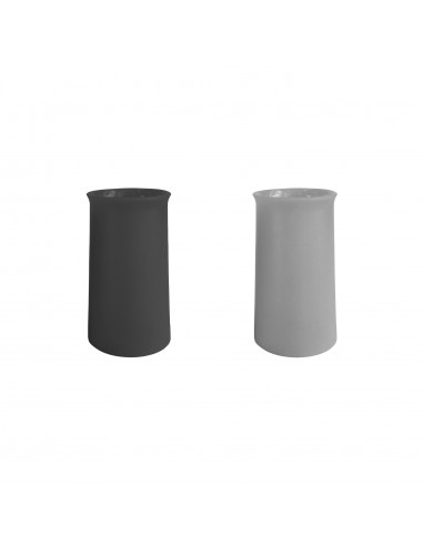 Set de 2 Vasos Alto Smoke
