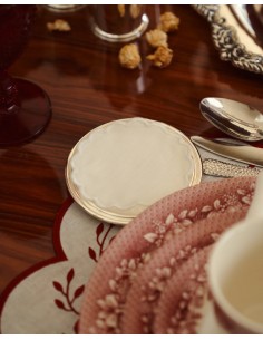 Portavaso Circular Branca 2