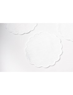 Portavaso Circular Branca