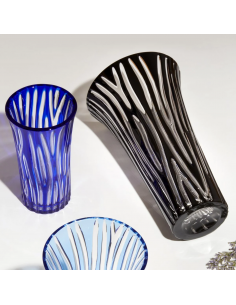 Jarrón Zebra - Sky Blue 2