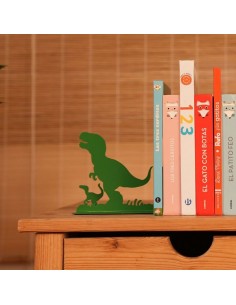 Sujetalibros Jurassic - Verde 2