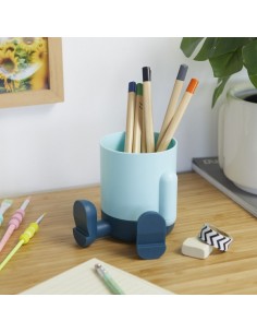 Portalápices Mr.Sitty - Azul 2