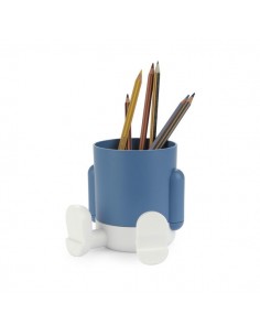 Portalápices Mr.Sitty - Azul