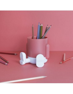 Portalápices Mr.Sitty - Rojo 2