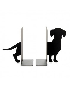 Sujetalibros Teckel Negro 2