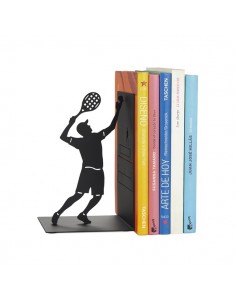 Sujetalibros Match Point negro