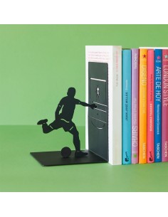 Sujetalibros Goal Kick negro 2