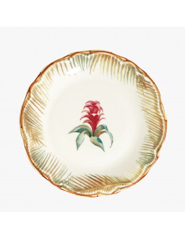 Plato Llano Bambou Chic Guzmania