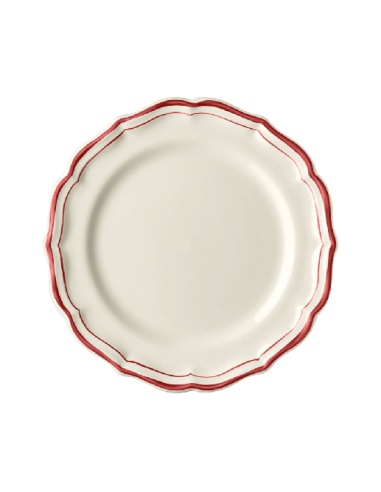 Set de 4 Platos de Postre Filet Rouge