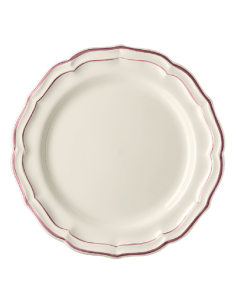 Set de 4 Platos Llano Filet Pivoine Set de 4 Platos Llano Filet Pivoine