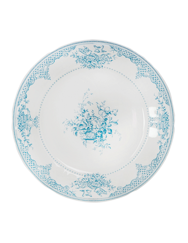 Set de 4 Platos Llanos Fleurs Dépareillées