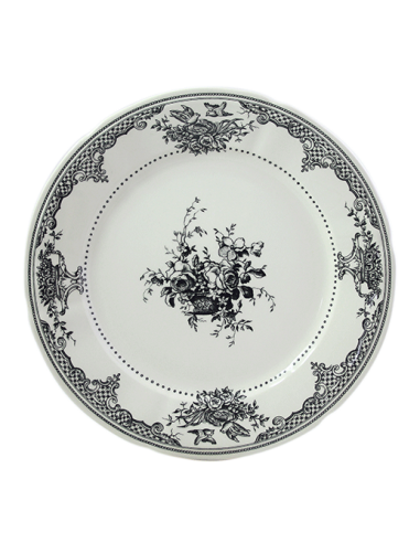 Set de 4 Platos Llanos Fleurs Depareillees