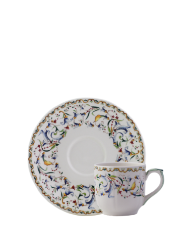Set de 2 Tazas/Platillo de Café Toscana