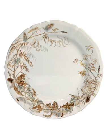 Set de 4 Platos Llanos Sologne