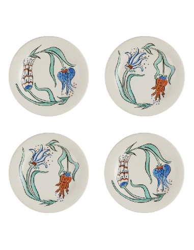 Set de 4 Platos de Canapés La Favorite