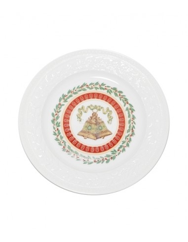 Set de 4 Platos de Postre Noel