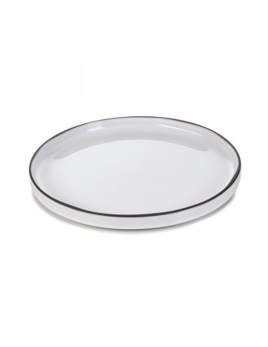 Plato Llano Caractère - Blanco